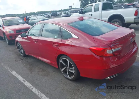 2019 Honda Accord Sport from USA, damaged, VIN 1HGCV1F39KA067748